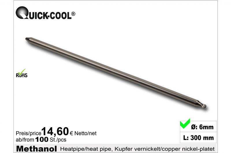 Methanol-Heatpipe-6x300mm Methanol-Heatpipe-6x300mm